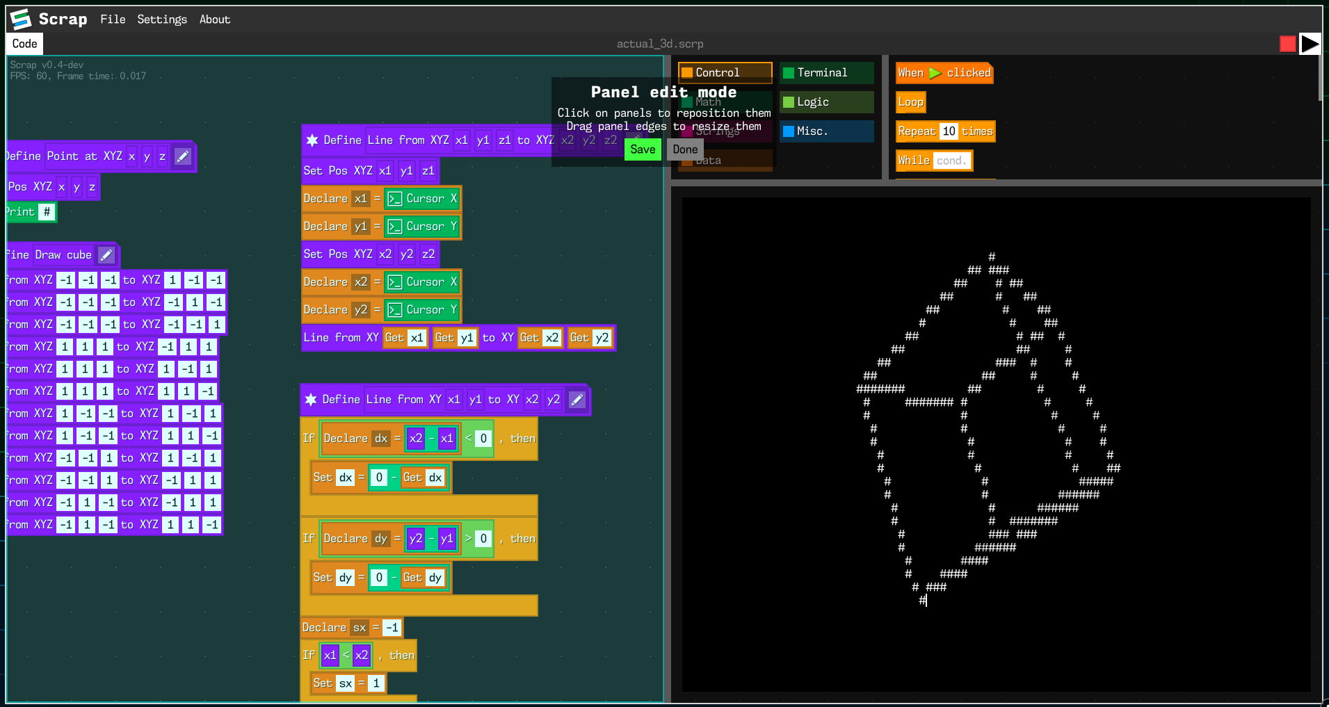 Modular UI demonstration